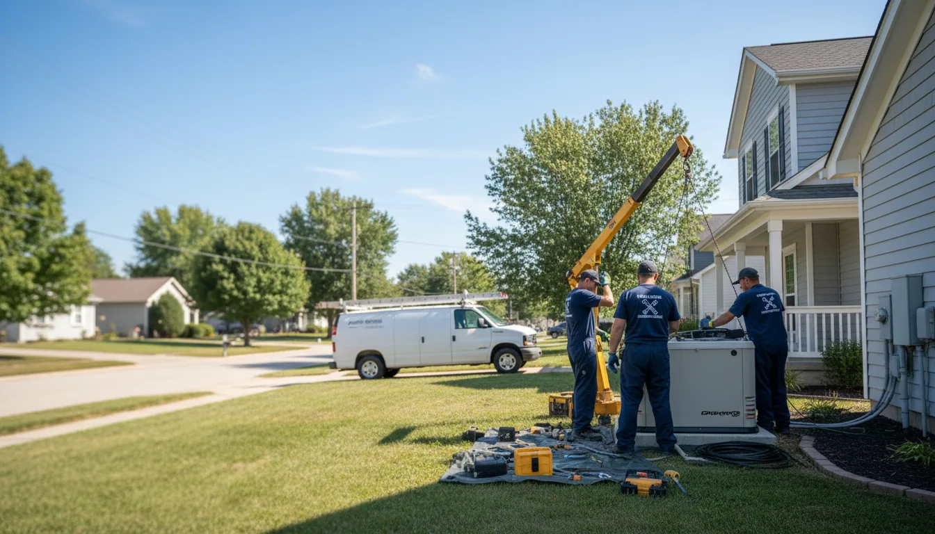 Generator Installation in Achille, OK near me